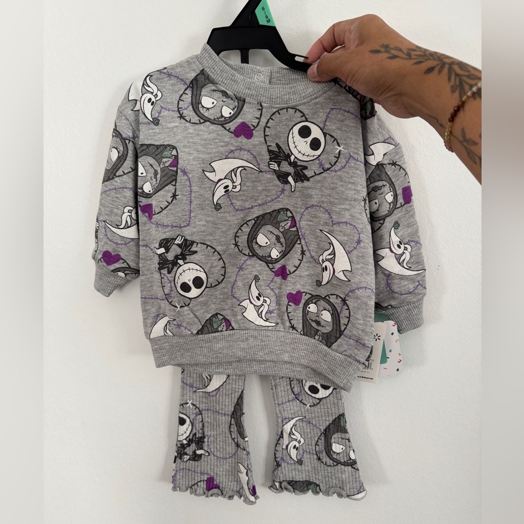 Disney Nbc Heart Grey Girls 69mi Set